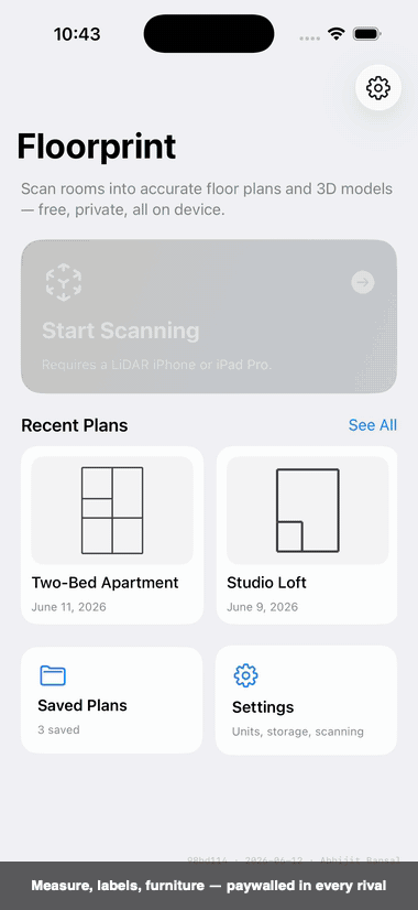 Measure annotation and furniture catalog